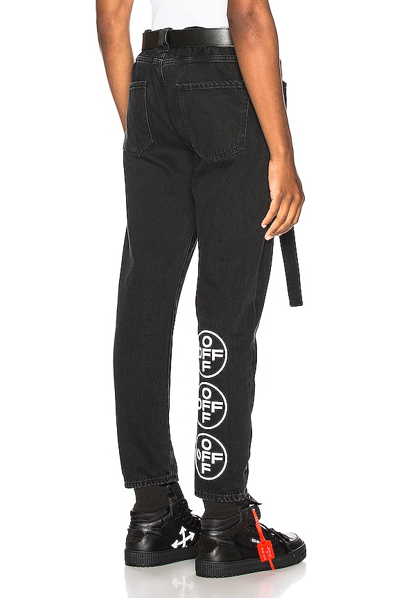 view 1 of 7 EXCLUSIVE Slim Low Crotch Pants in Black