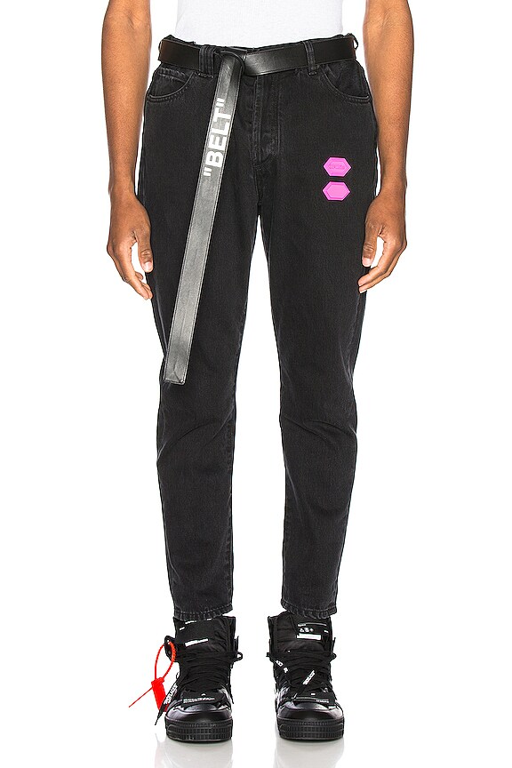 view 2 of 7 EXCLUSIVE Slim Low Crotch Pants in Black