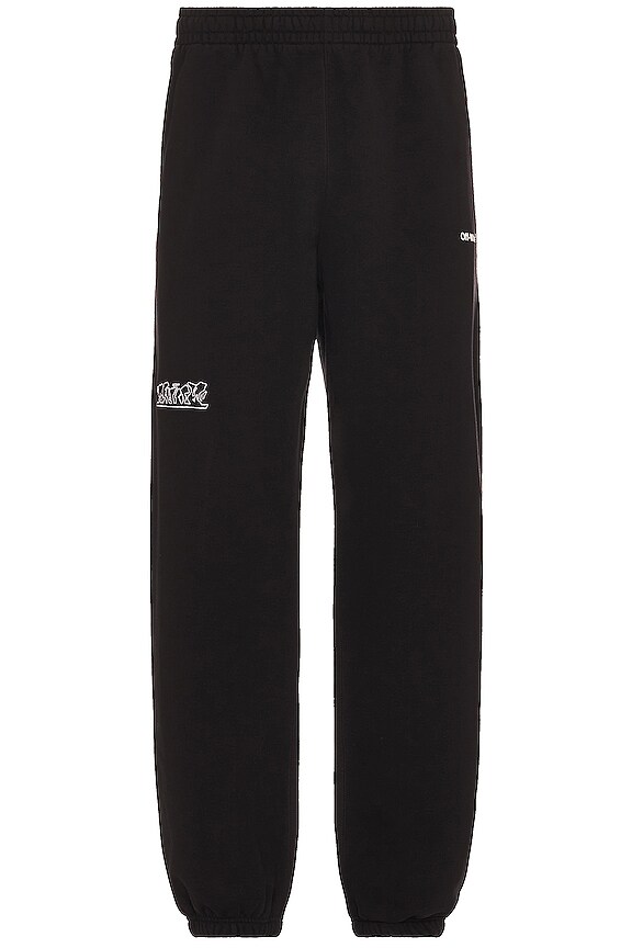 view 2 of 6 СВОБОДНЫЕ БРЮКИ in Black & White