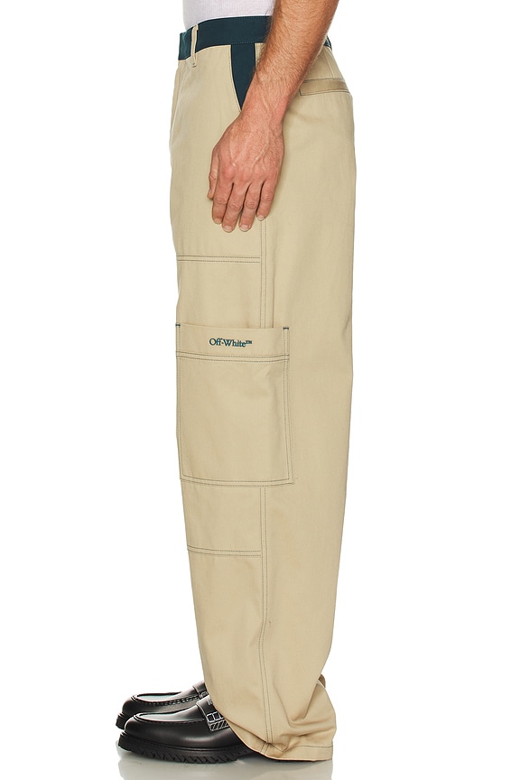 view 2 of 7 Stitch Cargo Pant in Creme Brule