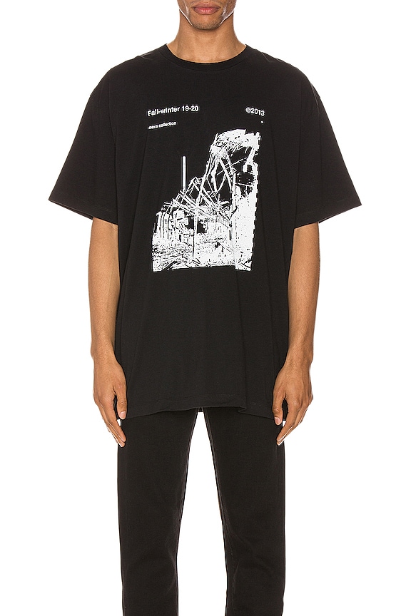 view 2 of 6 Ruined Factory Tee in Black & White