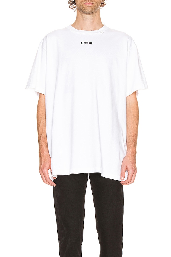 view 2 of 6 CARAVAGGIO 그래픽 티셔츠 in White & Multi