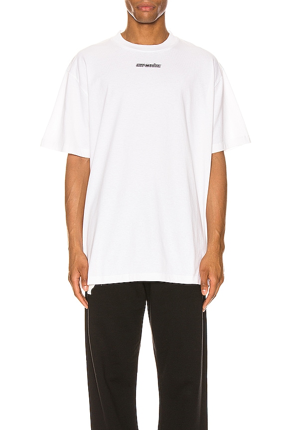 view 2 of 5 Marker Over Tee in White & Red