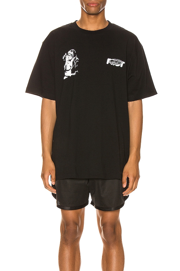 view 2 of 5 T-SHIRT GRAPHIQUE KISS 21 in Black & White