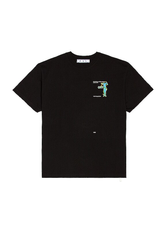 view 2 of 3 Adam is Eve Over Tee in Black