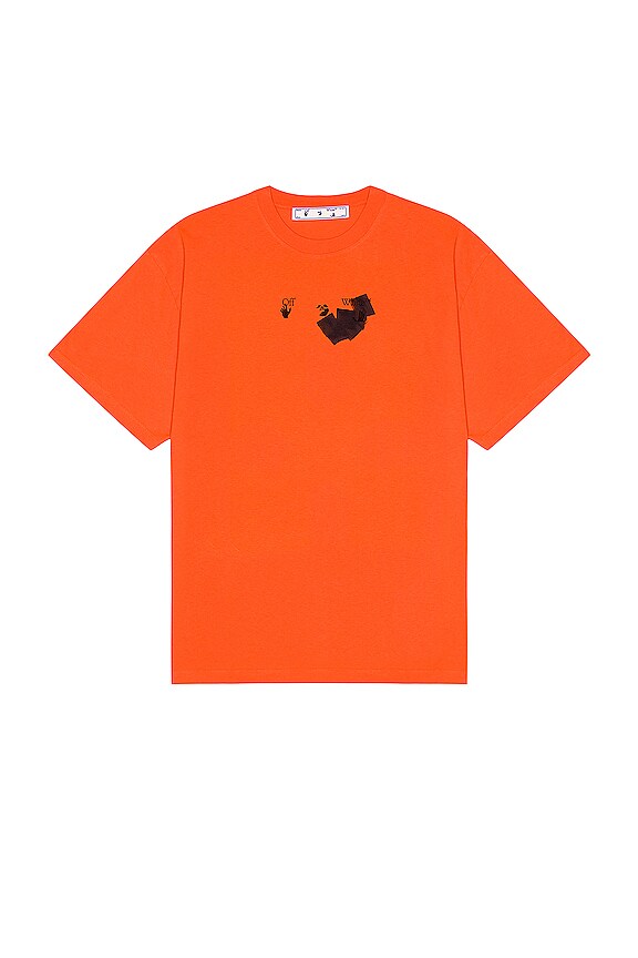view 2 of 3 Jumbo Marker Tee in Orangeade