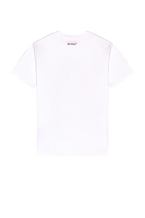 view 2 of 3 T-SHIRT MONALISA in White & Blue