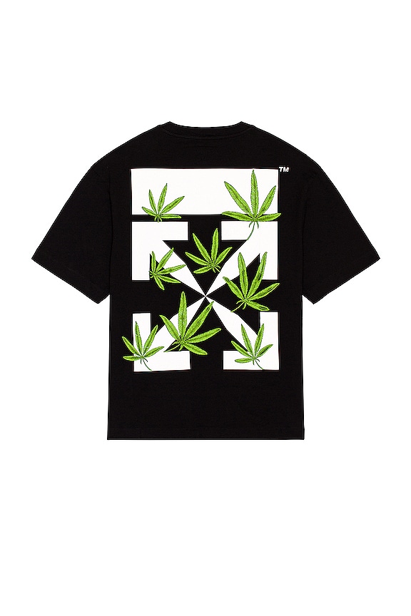 view 1 of 4 Weed Arrows Over Skate Tee in Black
