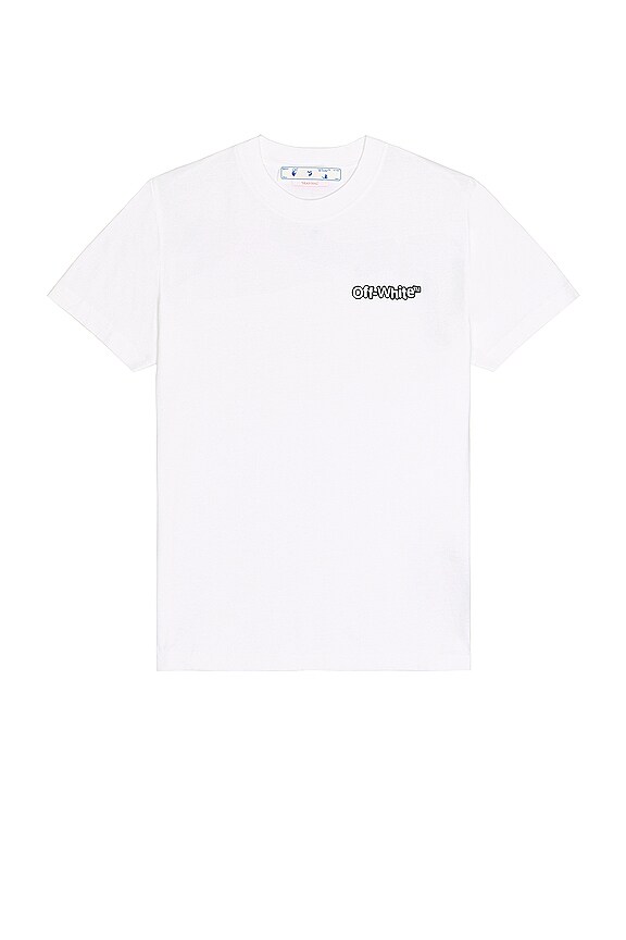 view 2 of 3 FF Blur Slim Tee in White