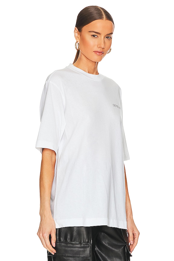 view 2 of 4 T-SHIRT in White