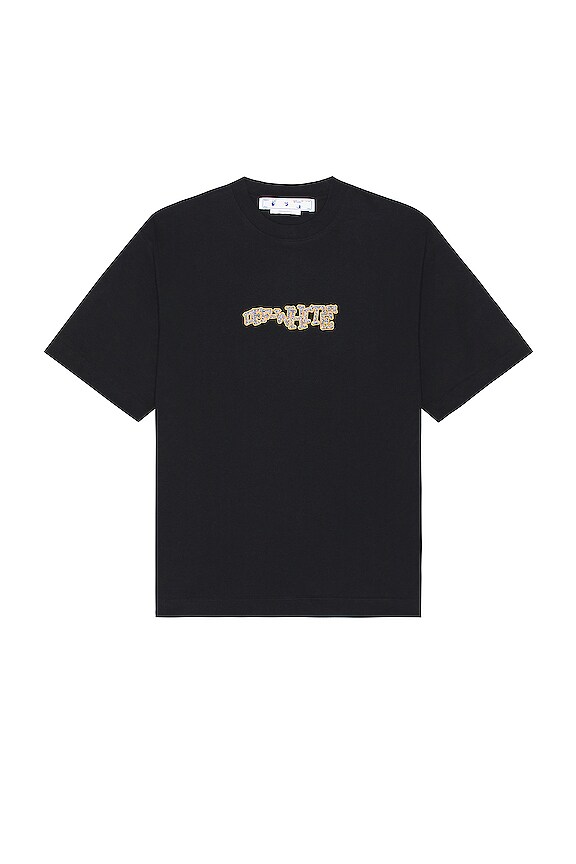 view 2 of 5 Glitz Carlos Over Short Sleeve T-Shirt in Black
