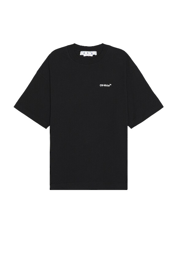 view 2 of 4 Chain Arrow Skate Short Sleeve T-Shirt in Black & White
