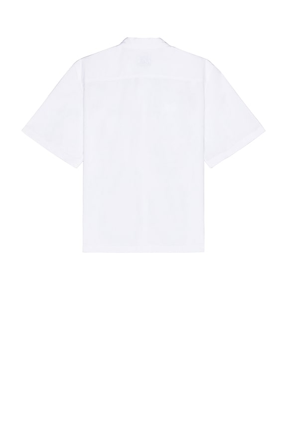 view 2 of 5 Emb Summer Heavycot Shirt in White & Black