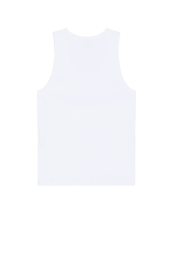 view 2 of 5 Stamp Tank Top in White & Black