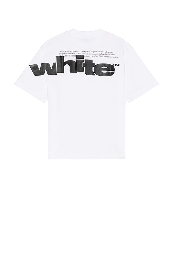 view 2 of 4 Shared Logo Skate T-Shirt in White