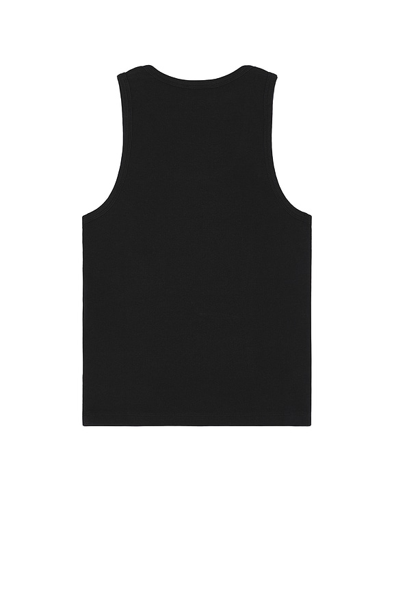 view 2 of 4 Off Stamp Rib Tank in Black