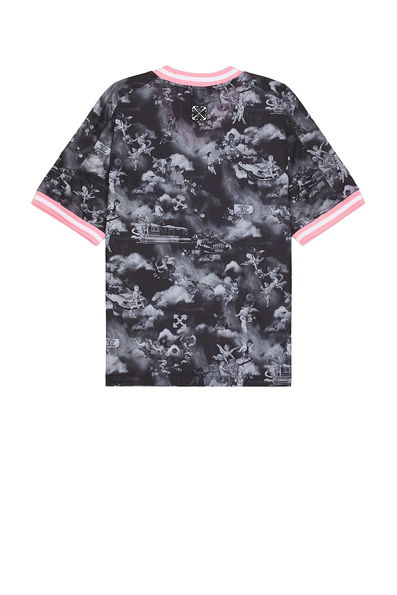 view 2 of 5 Fresco Soccer Tee in Black & White