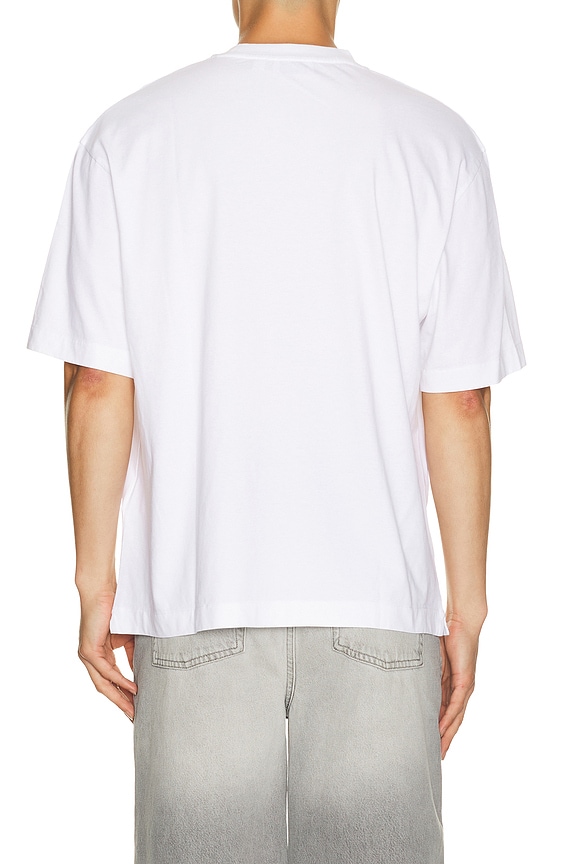 view 2 of 4 Grass Ink Logo Skate Tee in White