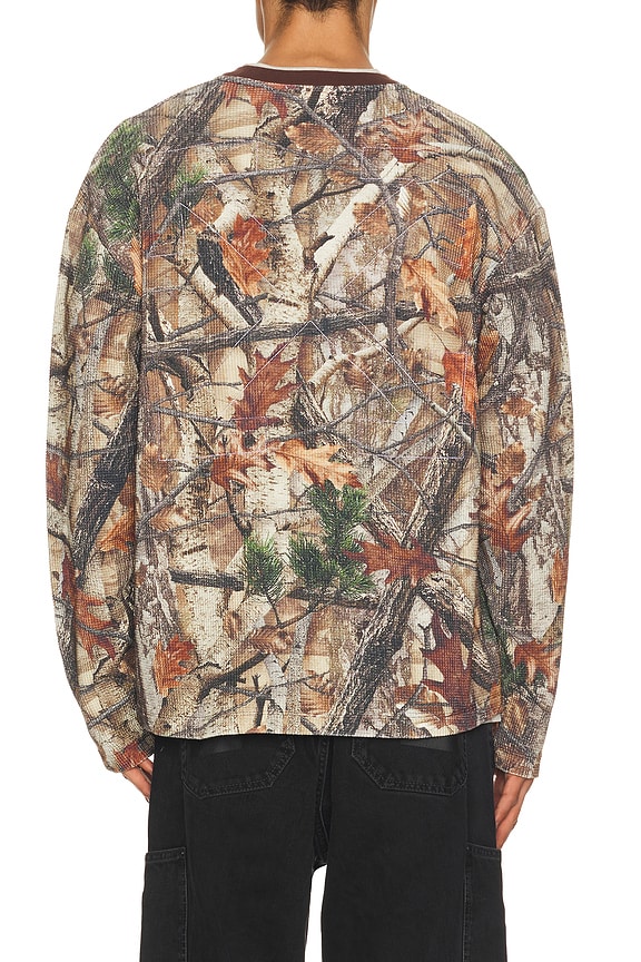 view 2 of 4 Camo Waffle Skate Long Sleeve Tee in Camo