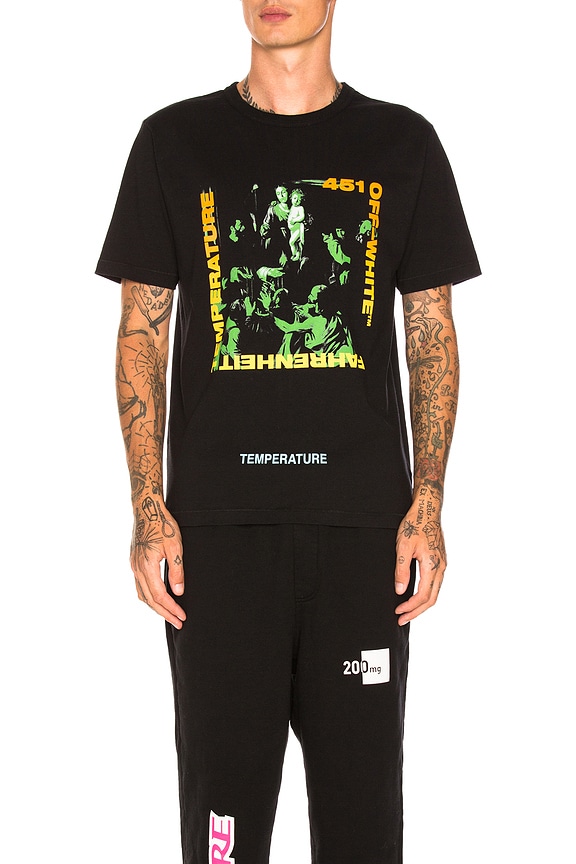 view 2 of 5 T-SHIRT GRADIENT CARAVAGGIO in Black