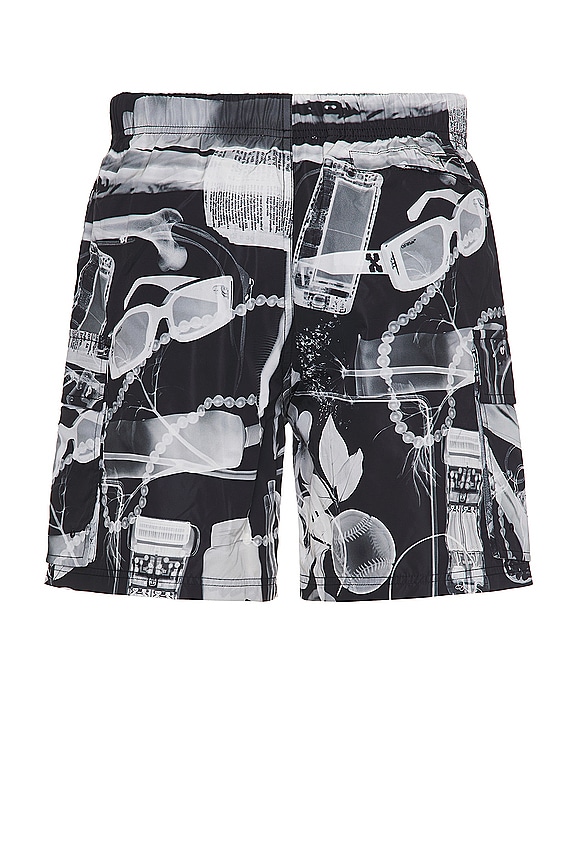 view 2 of 4 Xray Cargo Swimshorts in Black & White