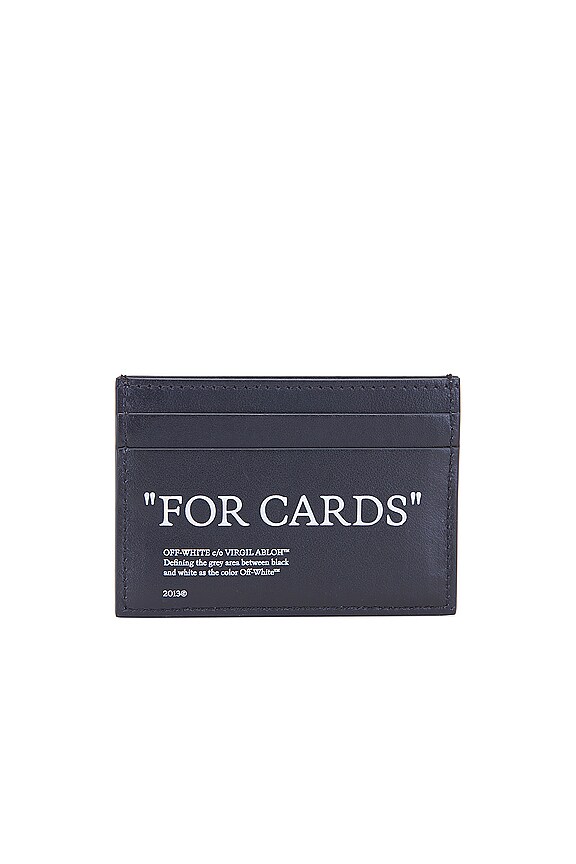 view 2 of 6 Quote Bookish Card Case in Black & White