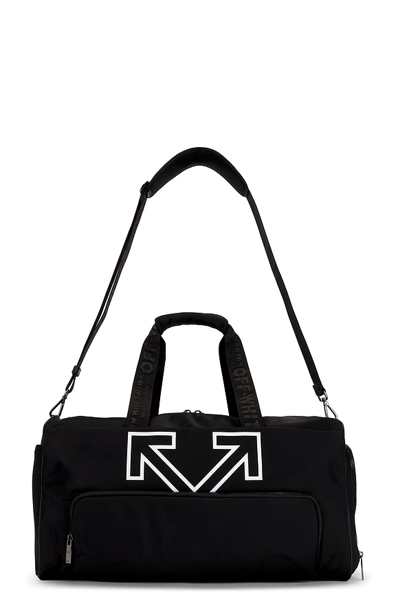 view 1 of 7 Heritage Gym Bag in Black & White