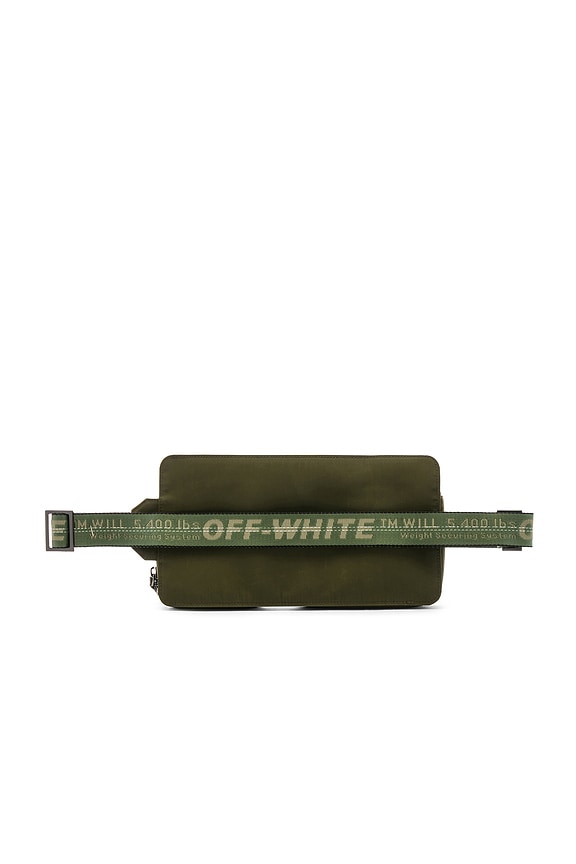 view 2 of 5 SAC BANANE in Military Green & White