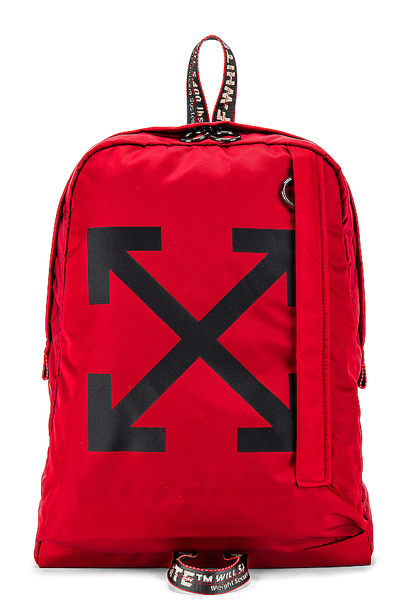 OFF-WHITE Easy Backpack in Red & Black | REVOLVE