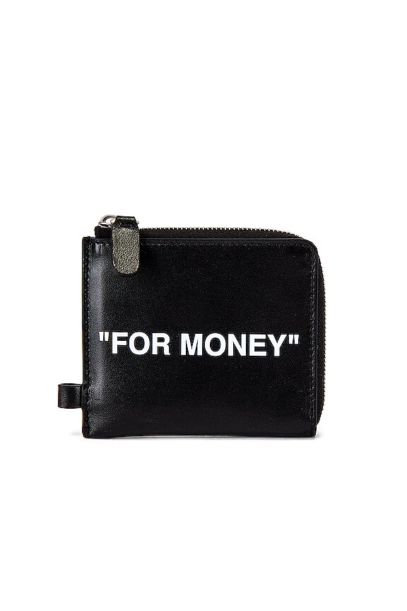 view 2 of 5 QUOTE チェーンウォレット in Black & White