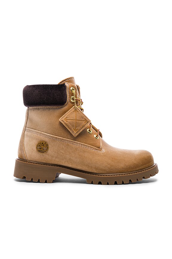 view 2 of 6 BOTTES DE MARCHE X TIMBERLAND VELVET in Camel