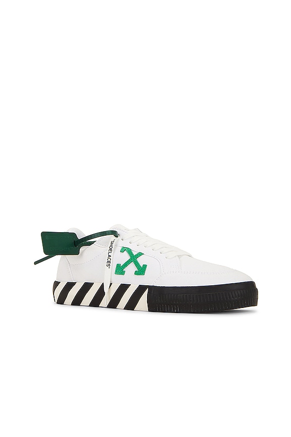 view 2 of 6 Low Top Sneakers in White & Green