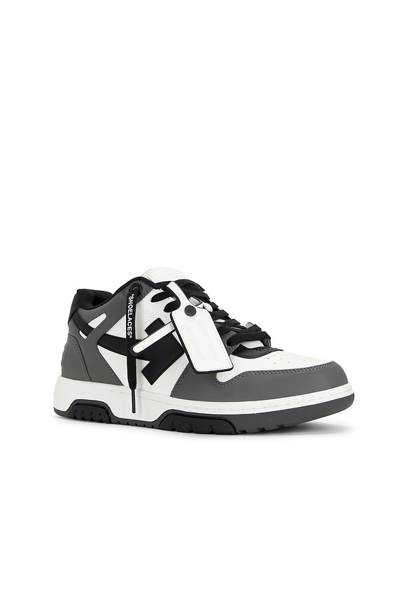 view 2 of 6 Out Of Office Calf Leather Sneaker in Dark Grey