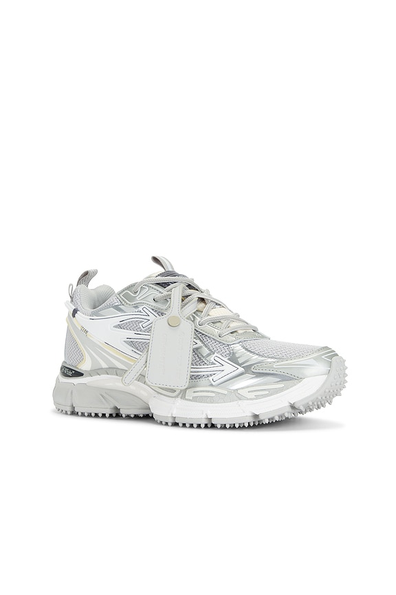 view 2 of 6 Be Right Back Mesh Sneaker in Grey & Silver