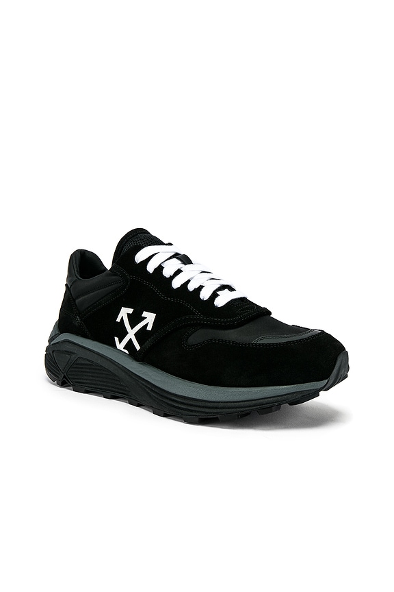view 1 of 7 Jogger Sneaker in Black & White