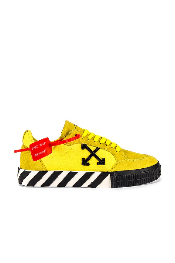 view 2 of 6 Low Vulcanized Sneaker in Yellow & Black