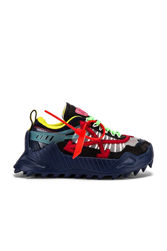 view 2 of 6 Odsy-1000 Sneaker in Blue & Red