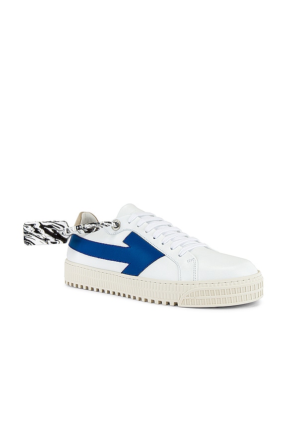 view 2 of 6 ZAPATILLAS DE CAÑA BAJA in White & Blue