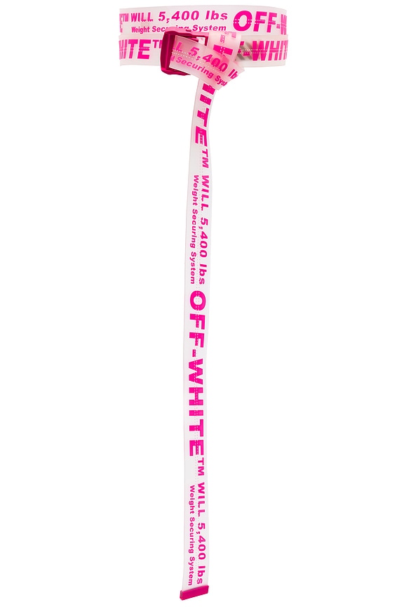 view 2 of 2 CINTURÓN in Transparent & Fuchsia