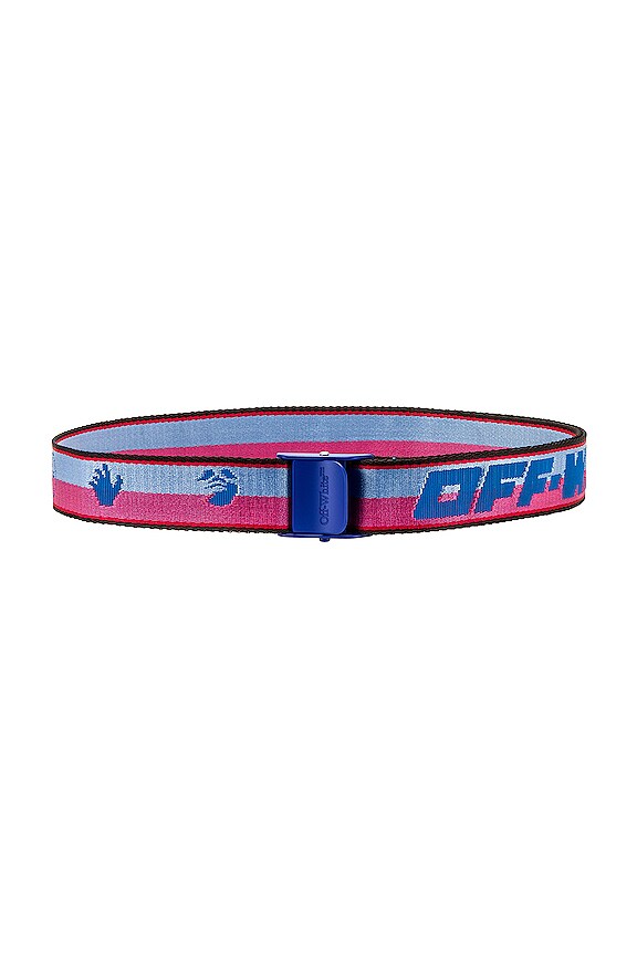 view 2 of 4 Logo Classic Industrial Belt in Light Blue