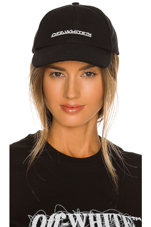 view 1 of 3 CASQUETTE DE BASEBALL in Black & White