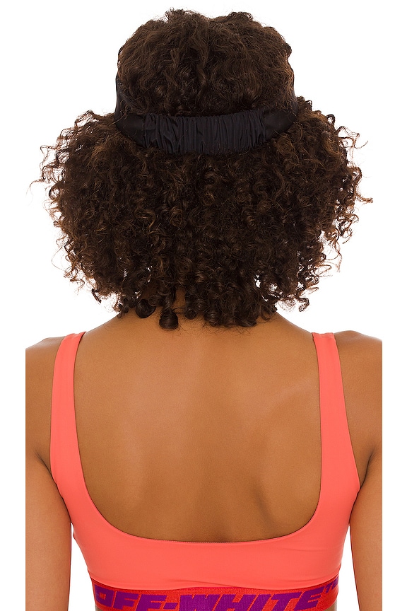 view 2 of 3 Logo Arrow Visor in Black & White