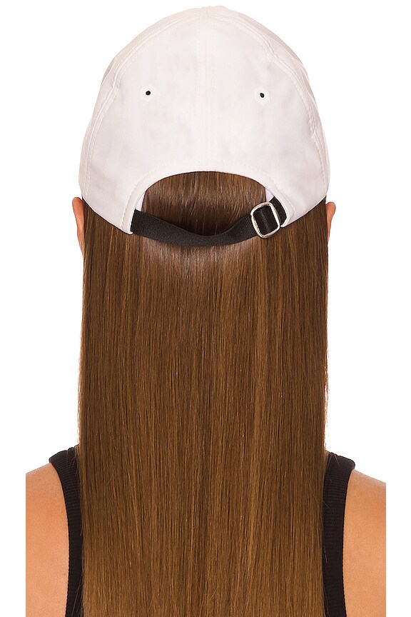 view 2 of 4 Off Soft Baseball Hat in White & Black