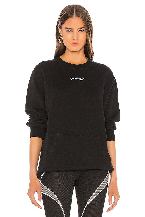 view 2 of 5 SUDADERA ARROW in Black & White