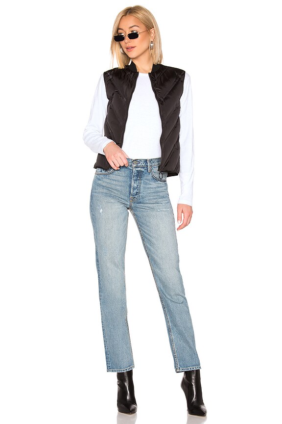 view 2 of 4 BLOUSON NYLON LONG K WAY in Black & Orange