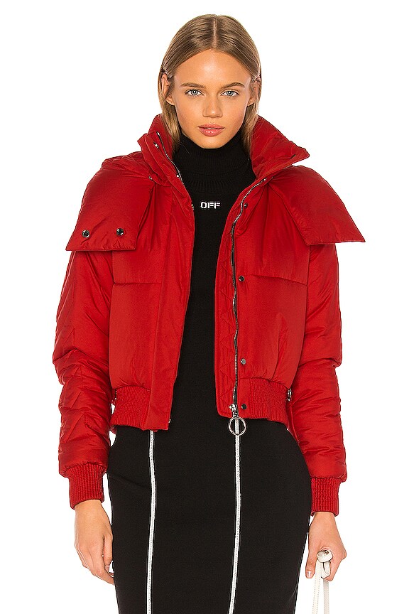 view 2 of 5 Down Jacket in Red