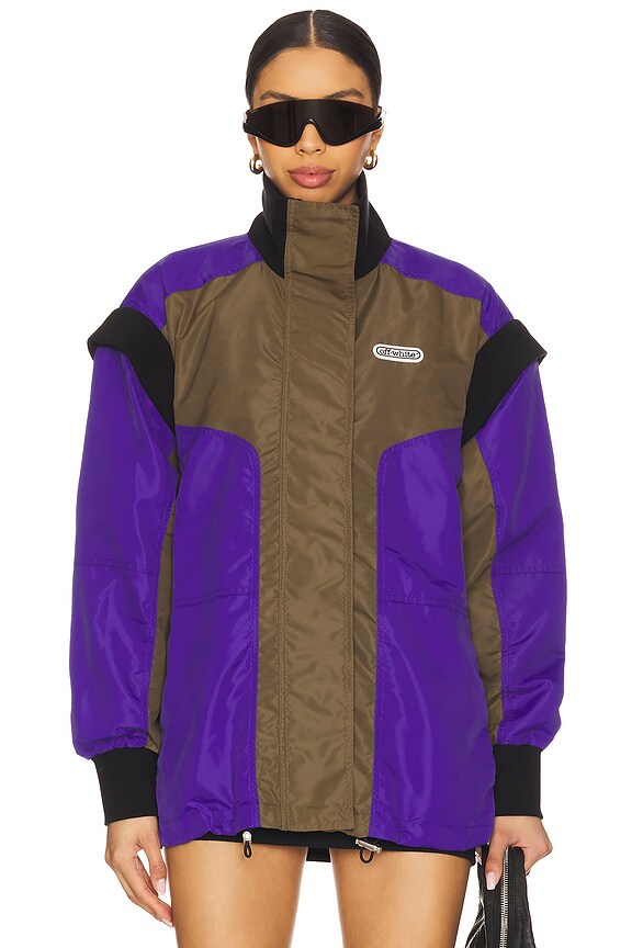 view 2 of 5 ВЕТРОВКА COLORBLOCK in Chive