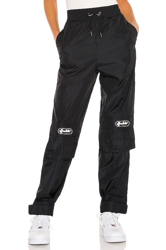 view 1 of 4 PANTALÓN NYLON in Black