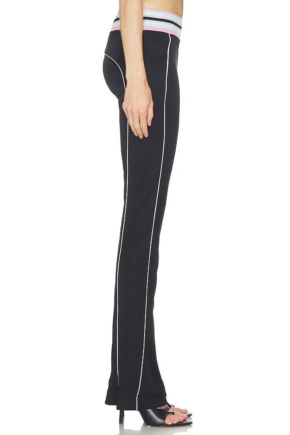 view 2 of 6 Fluid Track OW Slim Pant in Black & White