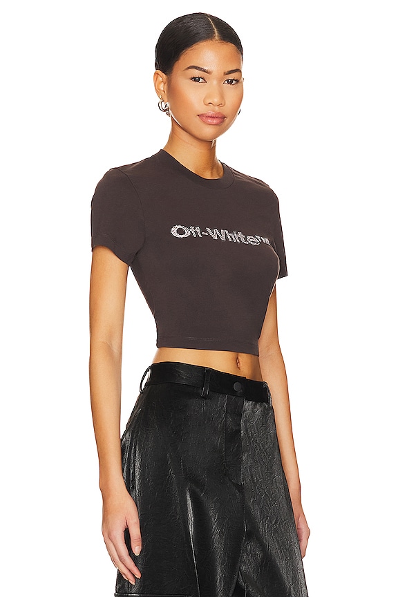 view 2 of 5 Bling Bounce 90's Tee in Dark Grey Silver